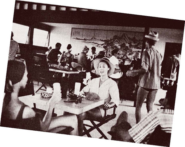 The Talisman clubhouse bar served as a social hub for guests and members. | COURTESY FIRE ISLAND PINES HISTORICAL PRESERVATION SOCIETY, PINESHISTORY.ORG