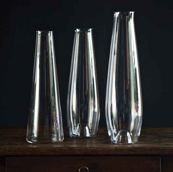 Ehrlich designed these decanters specifically for the restaurant Blue Hill at Stone Barns in Pocantico Hills, New York. ANDRE BARONOWSKI PHOTO