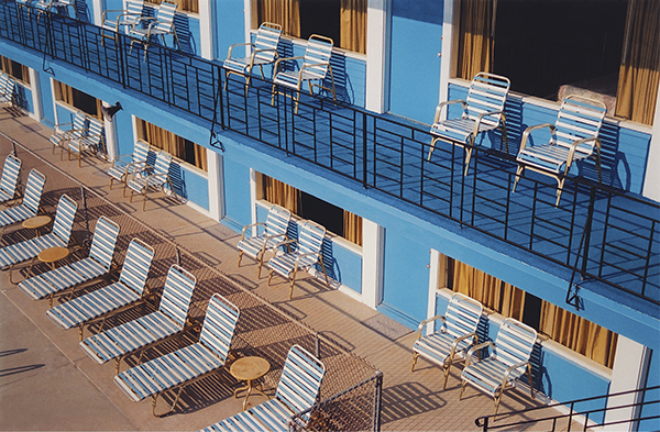 Blue Marlin Motel chairs and doors. Photo by Mark Havens
