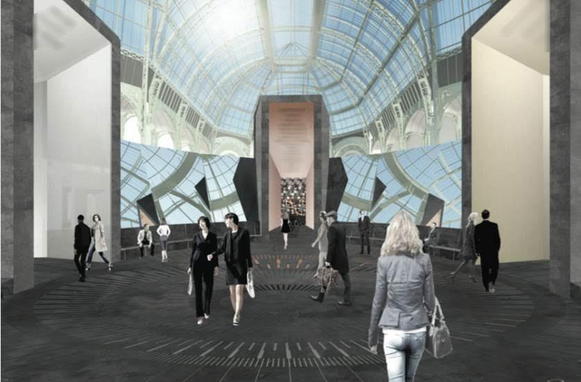 Nathalie Crinière scenography rendering.