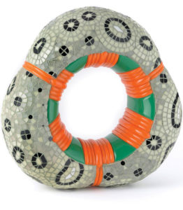 Bracelet, 1995. PMMA and resin on polystyrene foam, 6 by 6 by 2 inches. | © PETER CHANG, LOS ANGELES COUNTY MUSEUM OF ART (LACMA), GIFT OF LOIS AND BOB BOARDMAN; ALL PHOTOS © MUSEUM ASSOCIATES / LACMA
