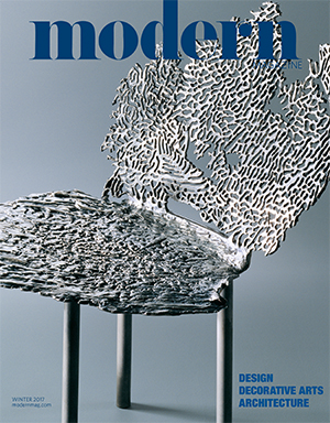 ON THE COVER: Coral Wave Chair designed by Michele Oka Doner, 1993, in sterling silver with bronze legs.