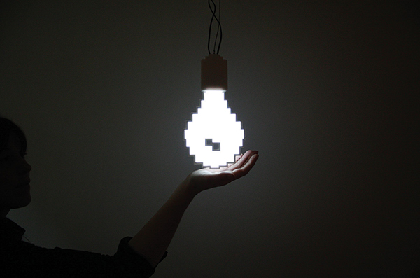 The Pixel Bulb, 2009, is a similarly whimsical precursor. | STUDIO MARCUS TREMONT