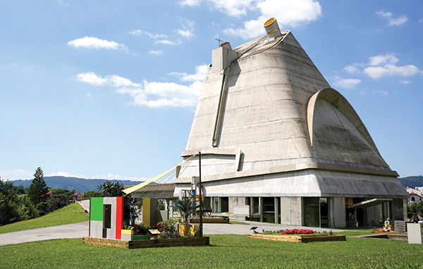 Church of St. Pierre in Firminy-Vert. | COURTESY FONDATION LE CORBUSIER