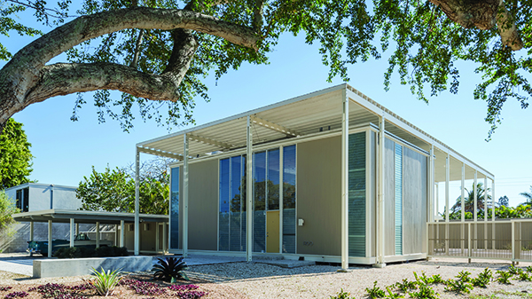 The Umbrella House is used primarily for events and is available to architects and enthusiasts through the Sarasota Architectural Foundation. | ANTON GRASSL PHOTOS, ESTO/ COURTESY SARASOTA ARCHITECTURAL FOUNDATION (SAF-SRQ.ORG)