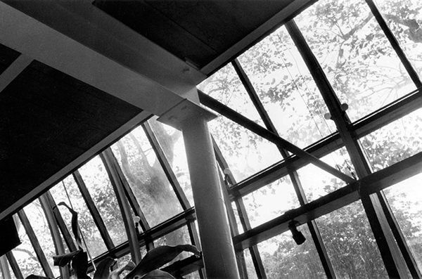 Chareau repurposed a Quonset hut—a prefabricated metal structure used by the military—and a salvaged industrial greenhouse window for his 1947 design for a home and studio for artist Robert Motherwell. | COURTESY BARNEY ROSSET ESTATE