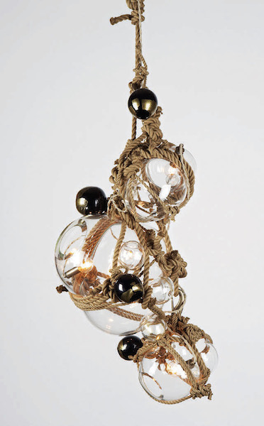 Knotty Bubbles chandelier by Lindsey Adelman, 2010. Courtesy Roll & Hill