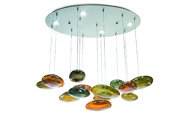 KoiPond Chandelier, Tracy Glover