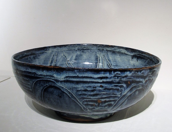 Punch Bowl by Ladi Kwali, c. 1960. Glazed stoneware. 