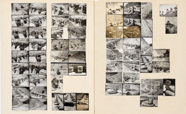Monte Albán ’35/ Monte Albán, photo-collage by Josef Albers 1935–1939. JOSEF ALBERS MUSEUM QUADRAT BOTTROP, 1976 © 2016 JOSEF AND ANNI ALBERS FOUNDATION/ARTISTS RIGHTS SOCIETY (ARS), NEW YORK/TIM NIGHSWANDER PHOTO