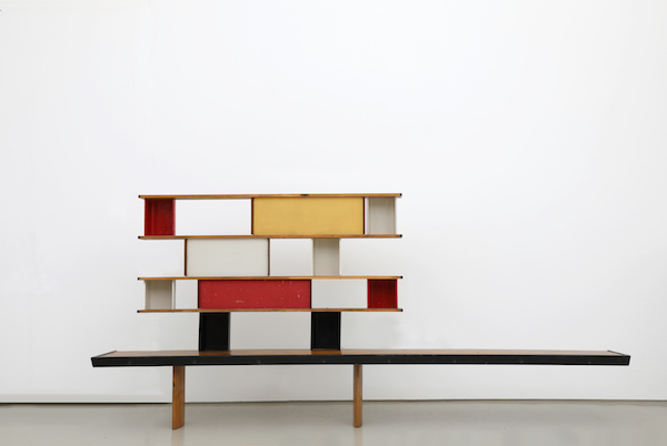 Tunisie bookcase, by Charlotte Perriand